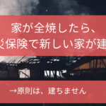 火災保険 ローン返済 再建