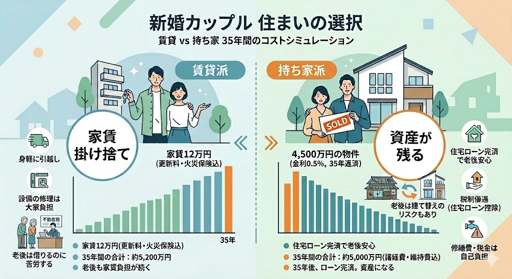 新婚　家を買うべきか